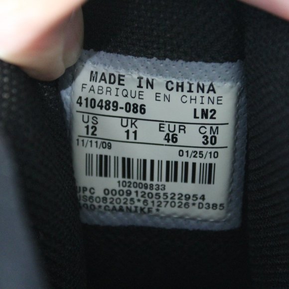 Nike Air Pippen 1 Sunset 410489 086 Mens 12 G558 - Picture 8 of 8